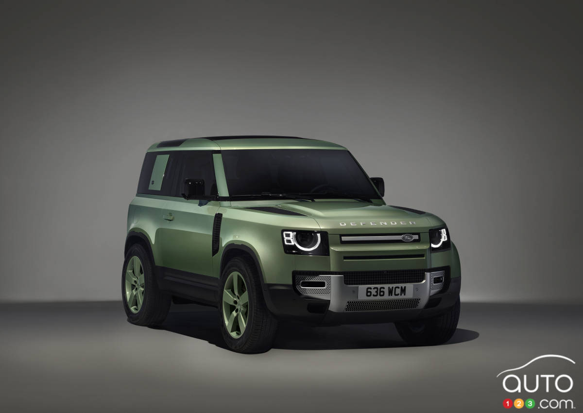 Une édition verte du Defender pour célébrer le 75e anniversaire de Land Rover